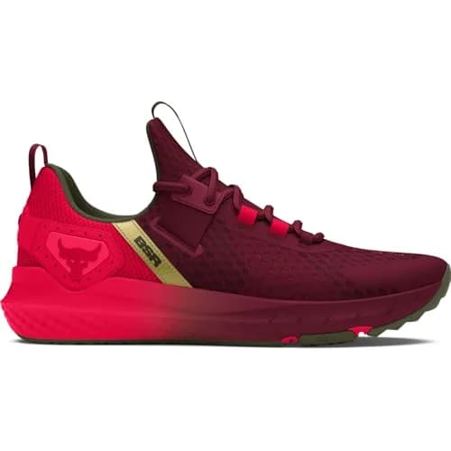 Unisex-Adult Project Rock Red One Blood Sweat Respect 4 Sneaker