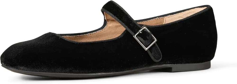 Womens Mary Jane Ballet Flat