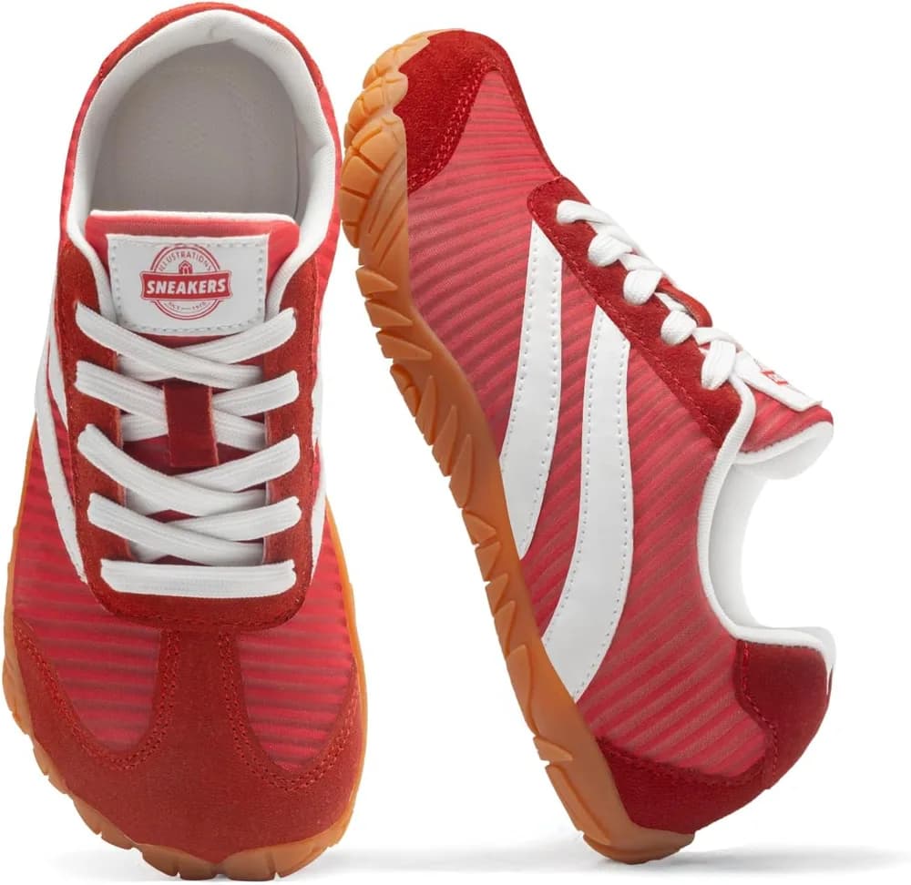 Barefoot Shoes for Women Casual Sneakers Wide Toe Box Barefoot Shoes Minimalist Trail Running Shoes Non-Slip Lightweight Breathable Comfortable Fashion Walking Hiking Shoes Unisex