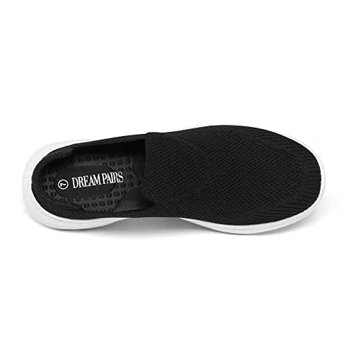 Women's Walking Mules with Arch Support Comfortable Breathable Slip-On Sneakers