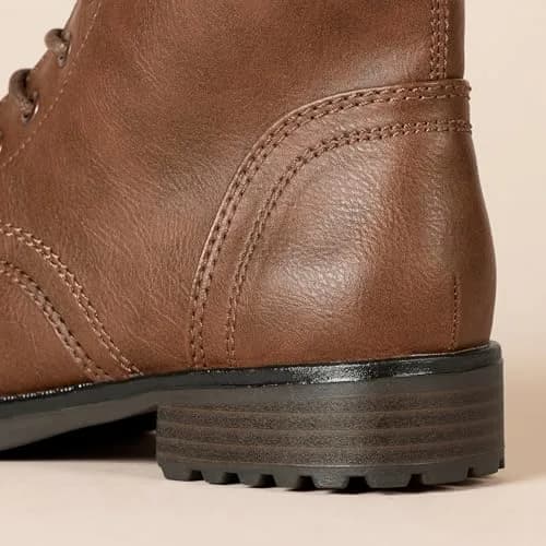 Amazon Essentials womens Lace-Up Combat Boots