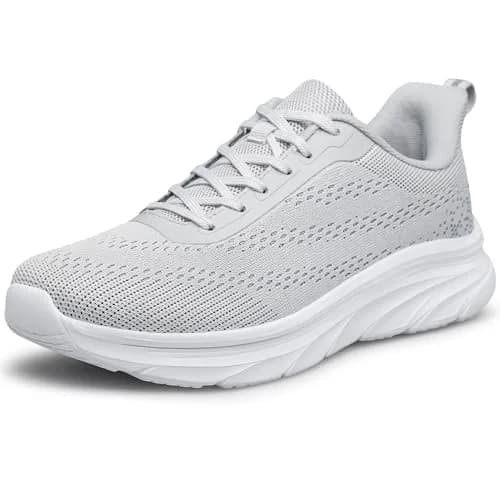 BNV Women's Running Shoes Lightweight Slip On Walking Tennis Workout Shoes