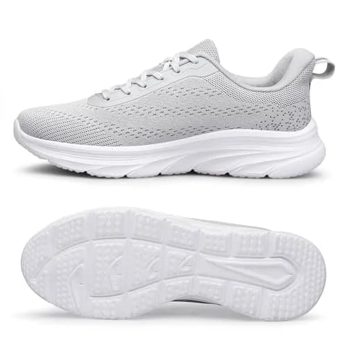 BNV Women's Running Shoes Lightweight Slip On Walking Tennis Workout Shoes