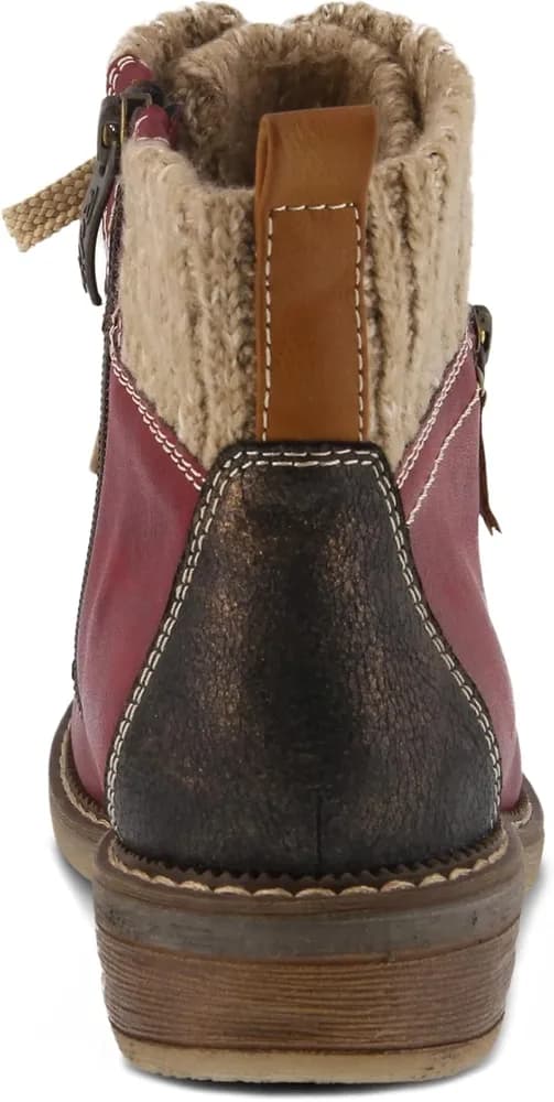 Relife Khazera Women's Waterproof Ankle Boots with Full-Length Zipper β Western Outdoor Style