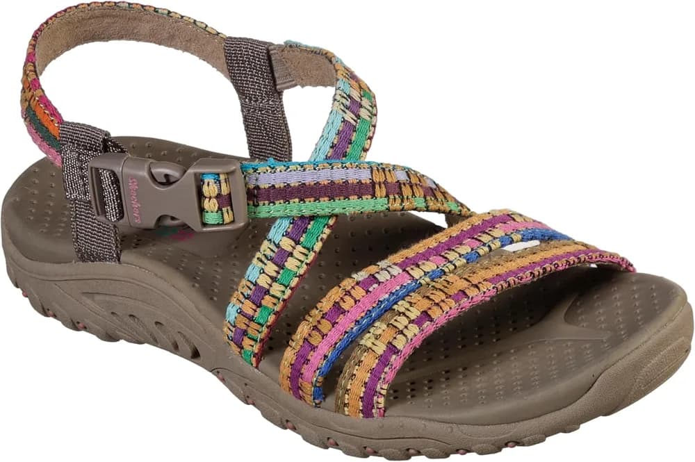 Women's Reggae-Sew Me-Boho Woven Strappy Slingback Sandal