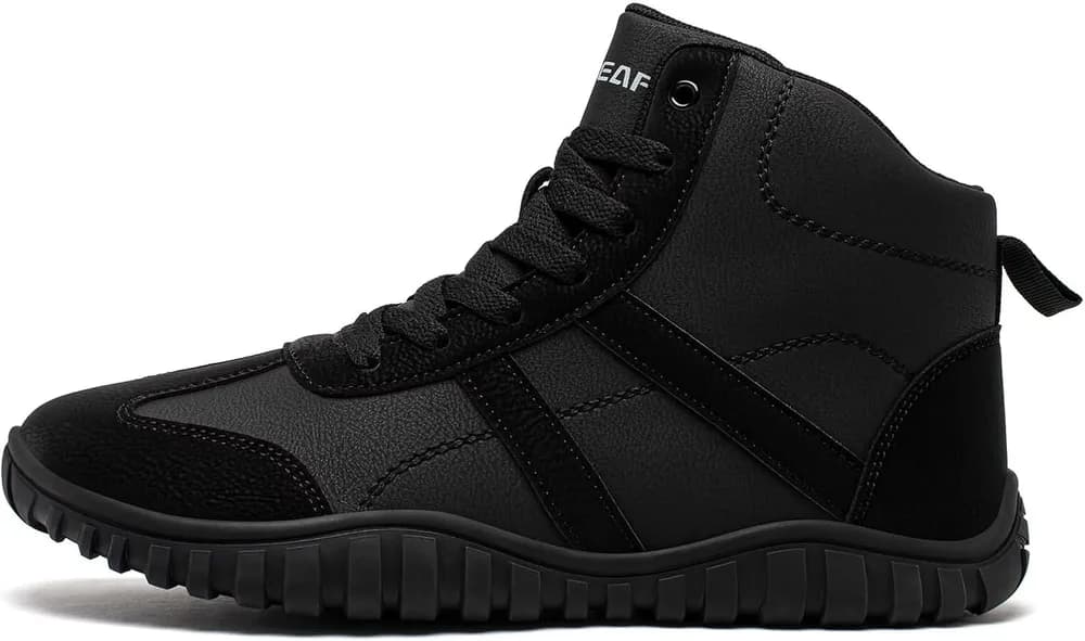 Unisex Wide Barefoot Boots for Womens Hiking Outdoor Walking Shoes