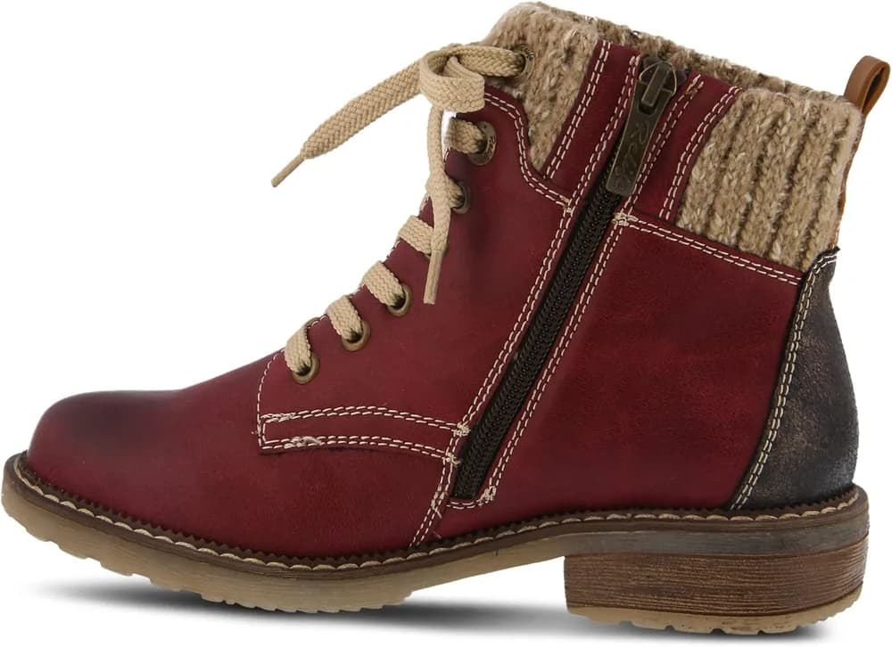 Relife Khazera Women's Waterproof Ankle Boots with Full-Length Zipper β Western Outdoor Style