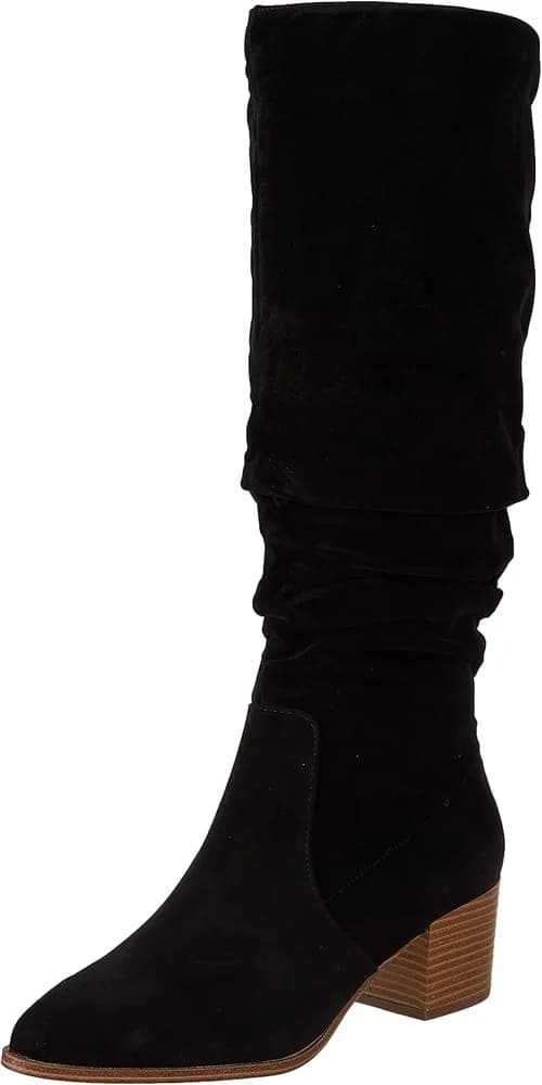 Women's Tall Block Heel Knee High Boots