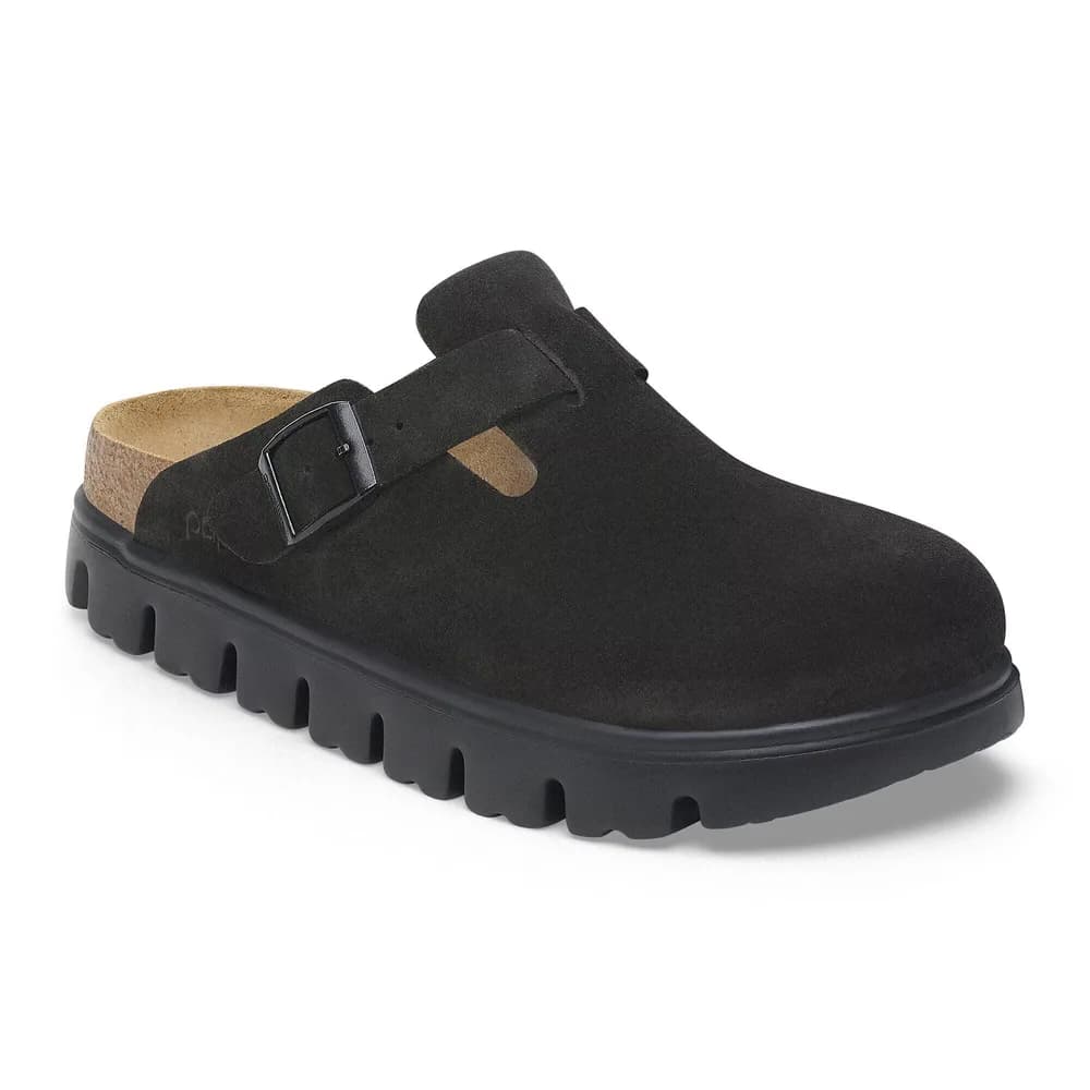 Boston Chunky Suede Leather Berry Crush