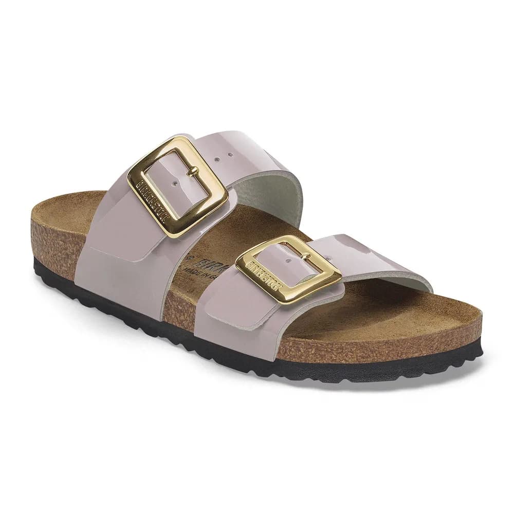 Sydney Luxe Buckle Birko-Flor Patent Patent Faded Purple