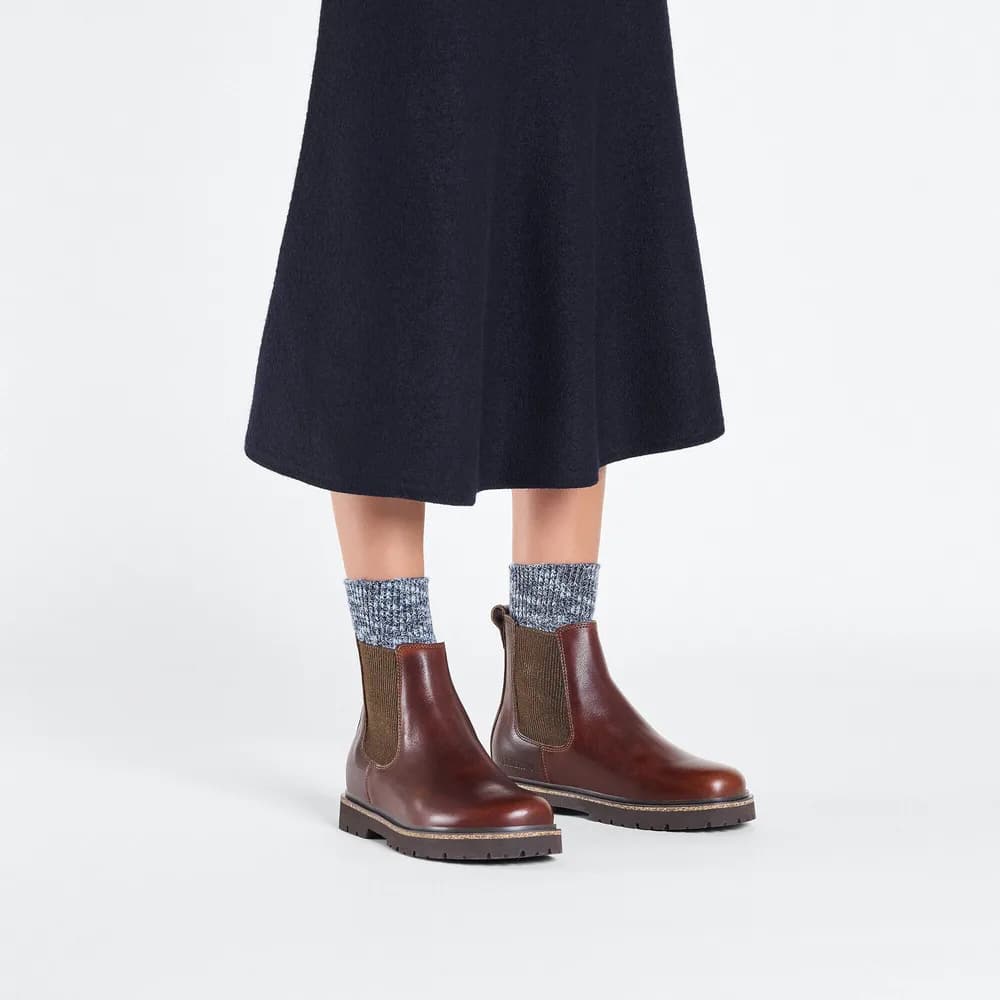 Highwood Chelsea Women Leather Chocolate