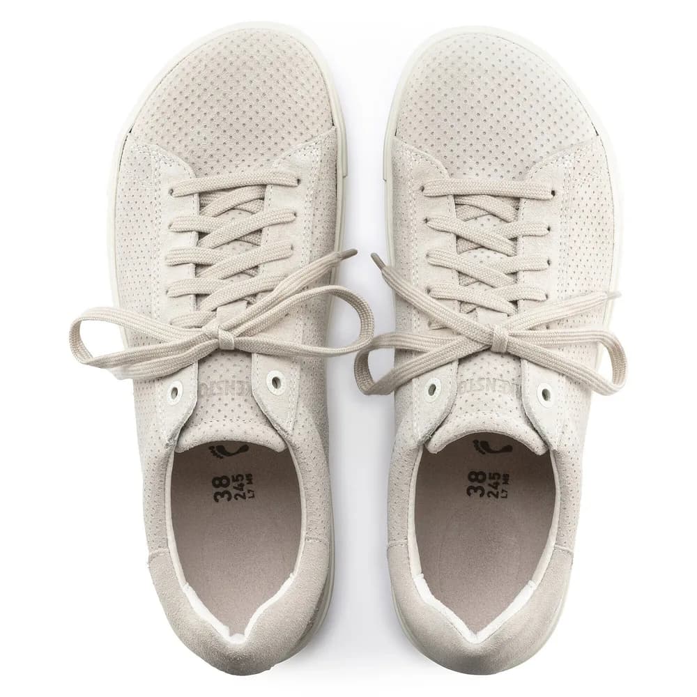 Bend Low Suede Embossed Antique White
