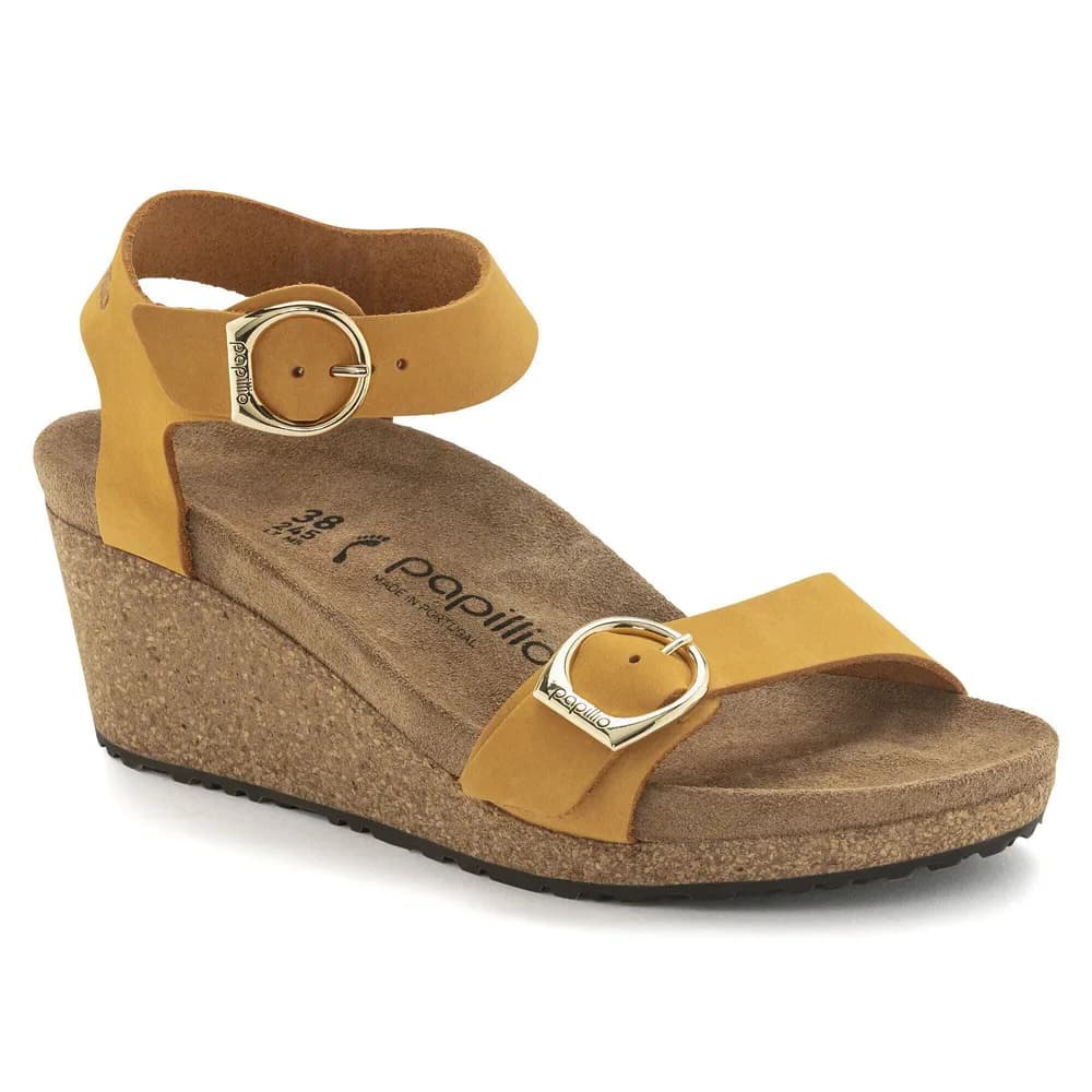 Soley Nubuck Leather Apricot