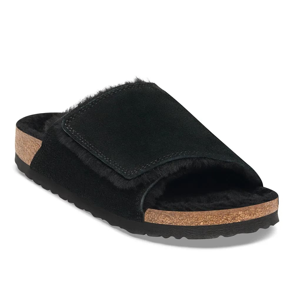 Solana Shearling Suede Leather