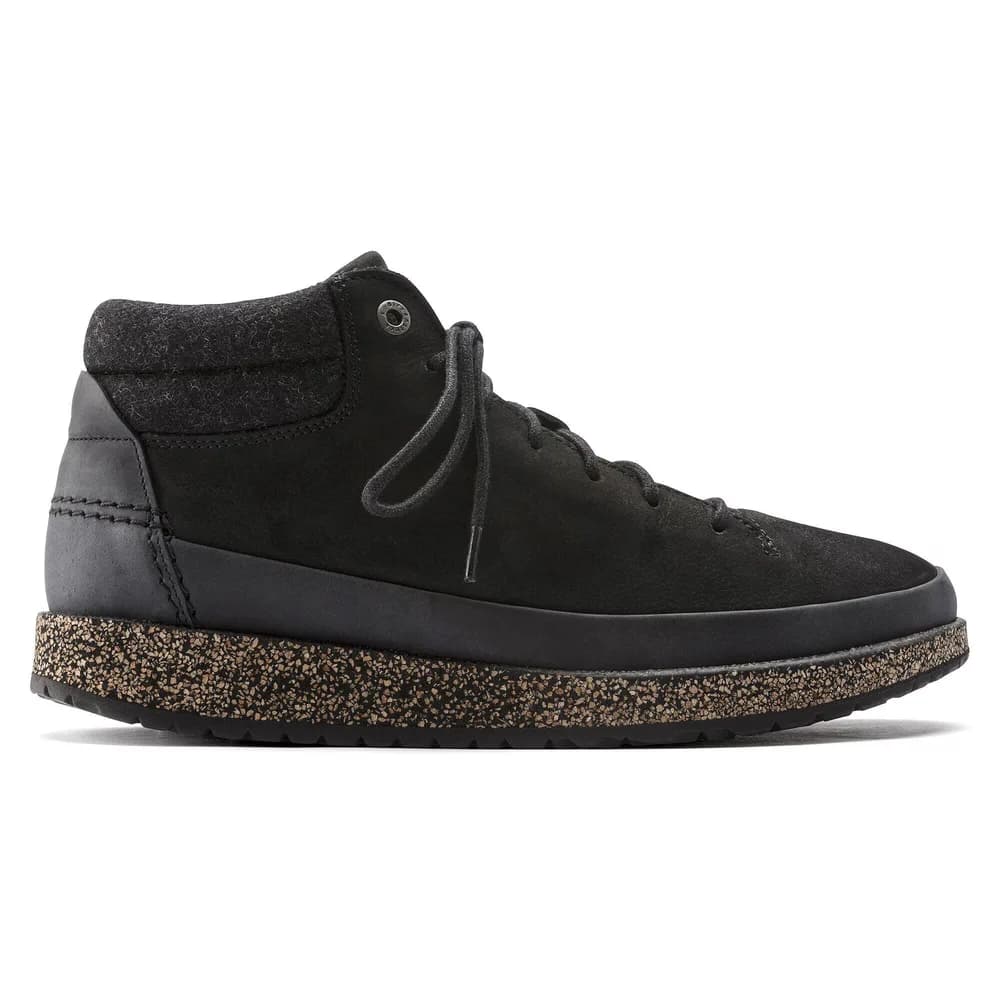 Honnef High Nubuck Leather Black