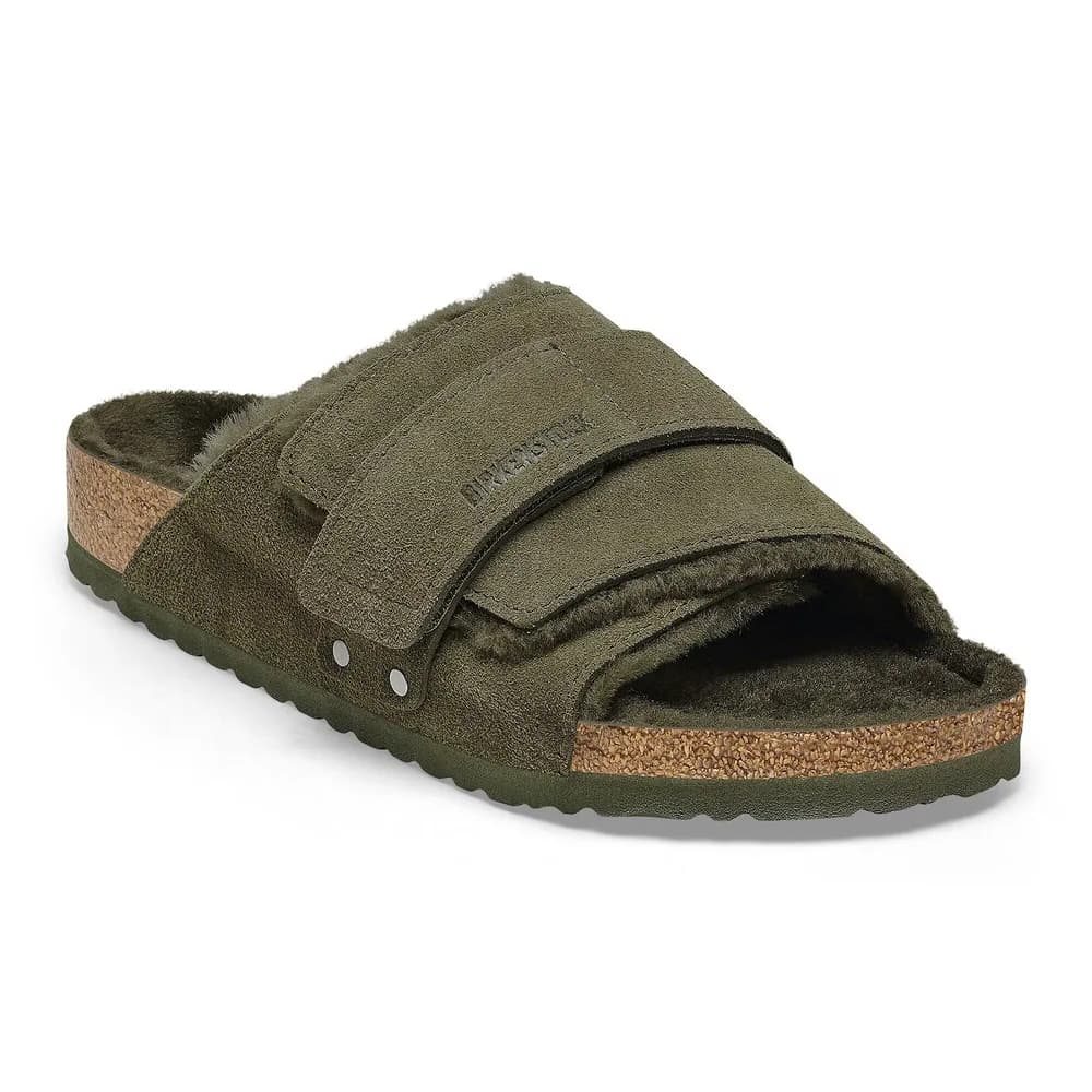 Kyoto Shearling Suede Leather-Shearling Black