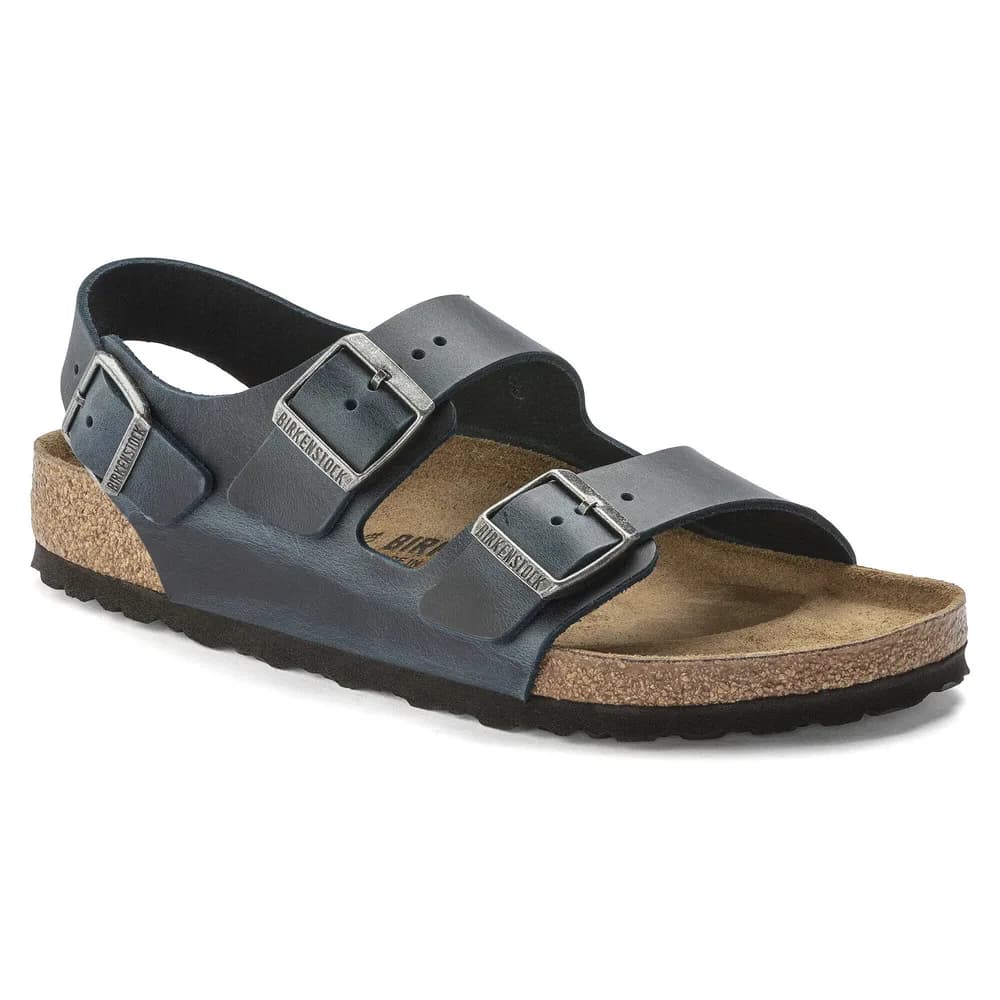 Milano Oiled Leather Insignia Blue