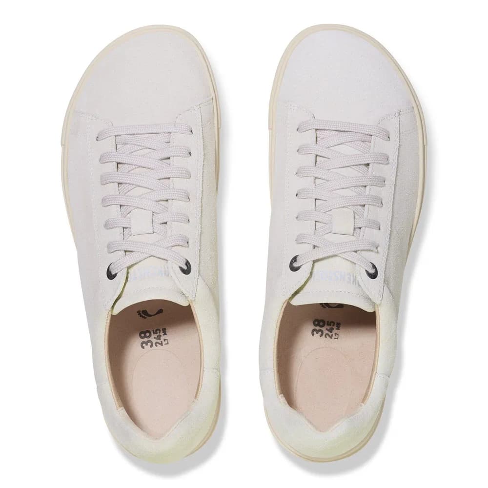 Bend Low Suede Leather Antique White