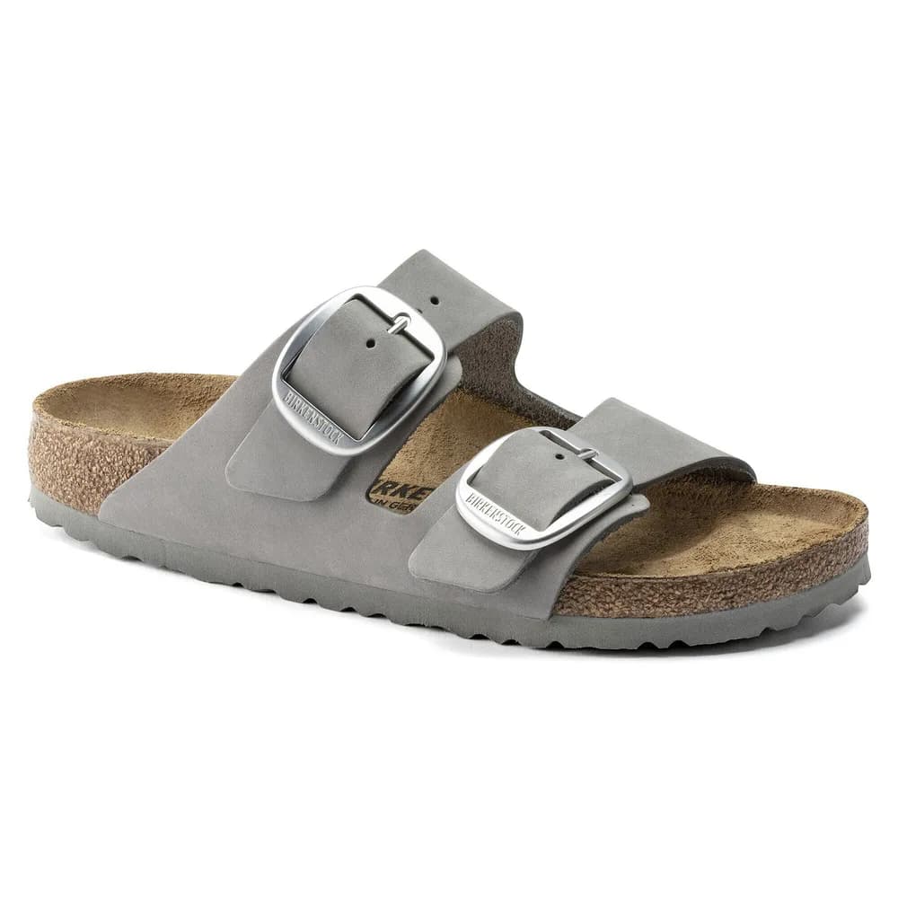 Arizona Big Buckle Nubuck Leather Burnt Orange
