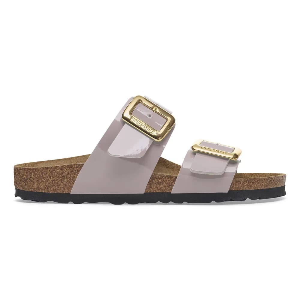 Sydney Luxe Buckle Birko-Flor Patent Patent Faded Purple