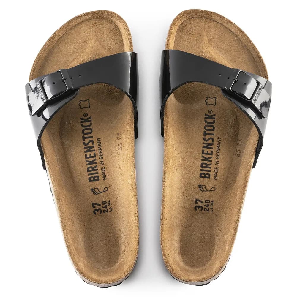 Madrid Birko-Flor Patent Black Patent