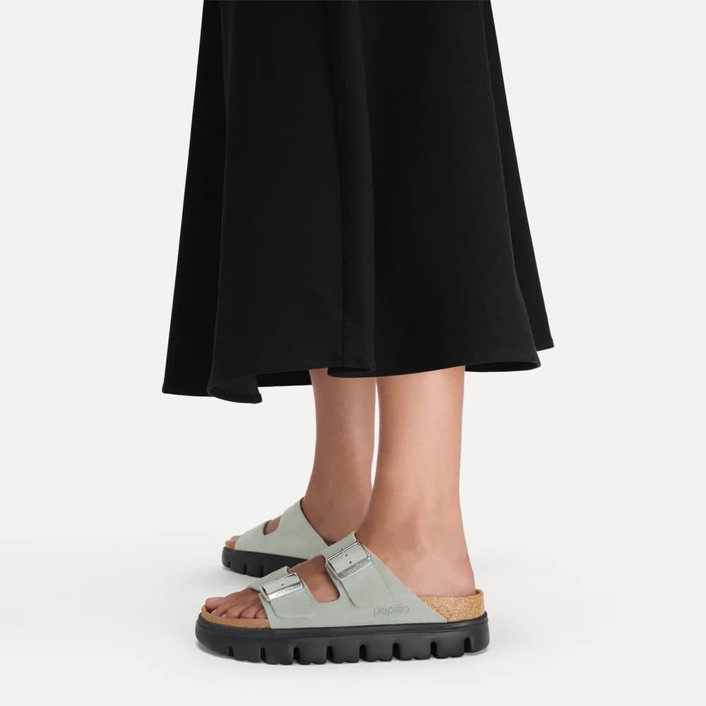 Arizona Chunky Suede Leather Pure Sage