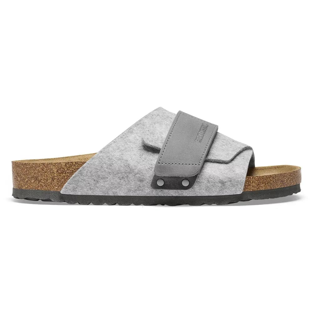 Kyoto Leather/Textile/Felt Light Gray