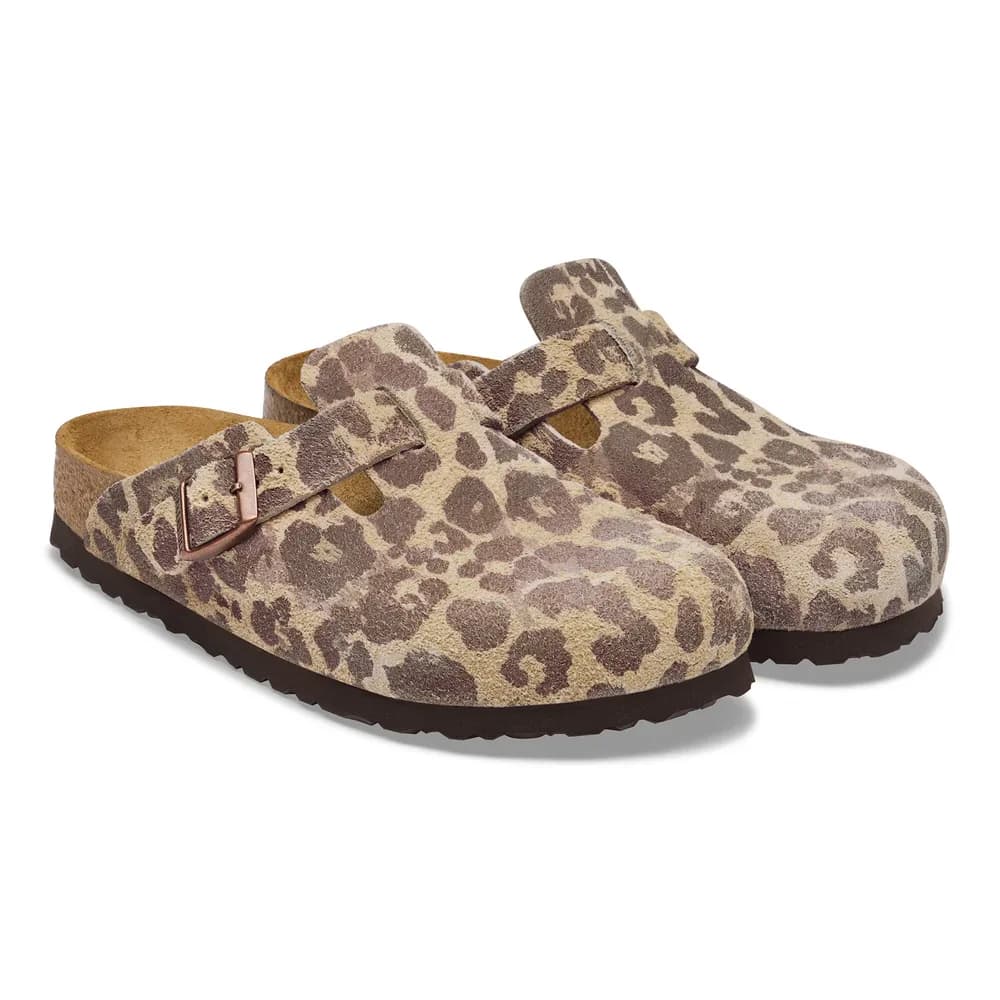 Boston Suede Leather Leo Sandcastle