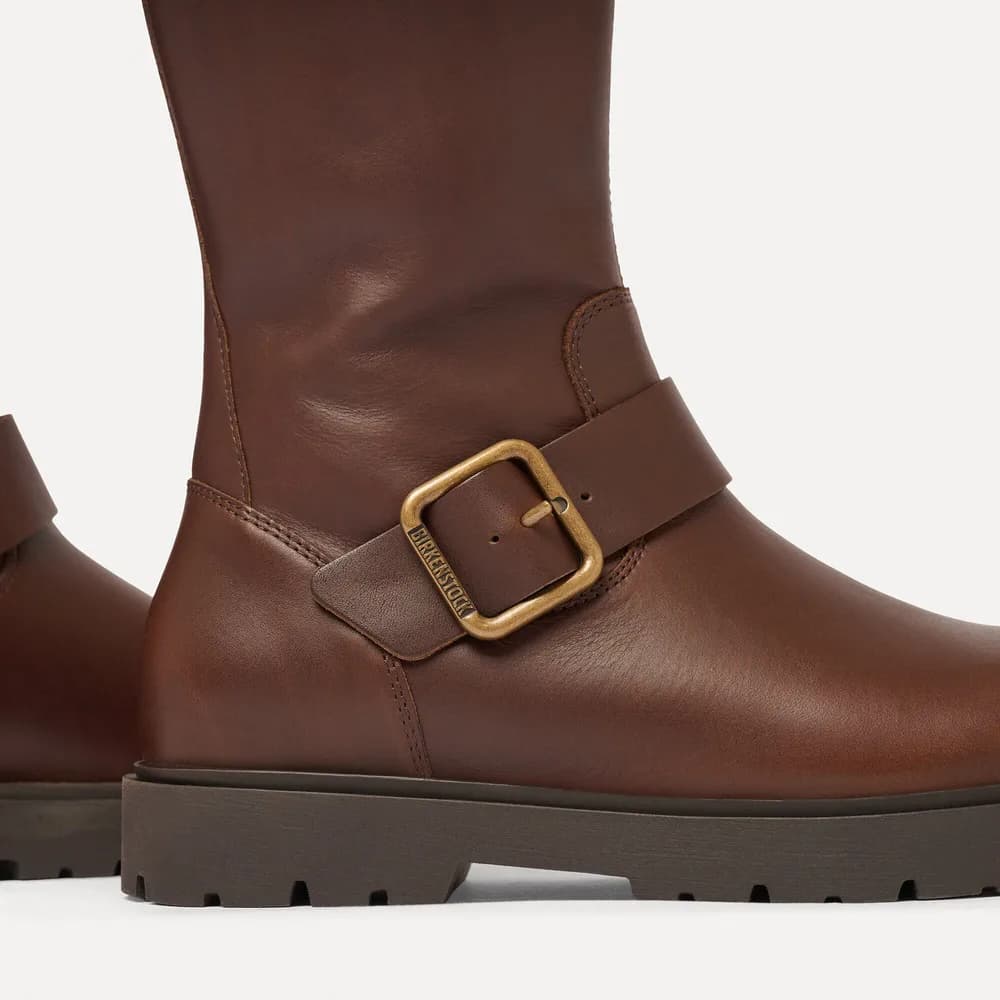 Highwood Mid Wire Buckle Women Natural Leather