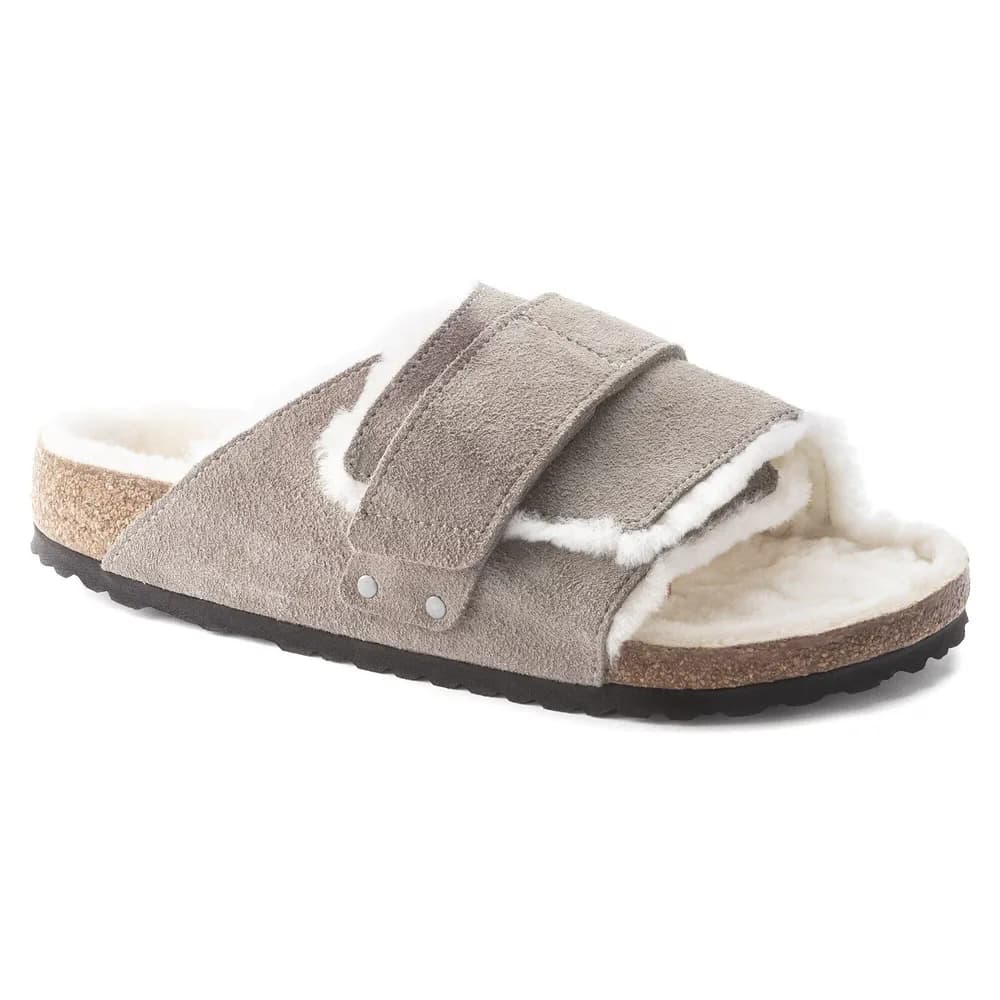 Kyoto Shearling Suede Leather-Shearling Black