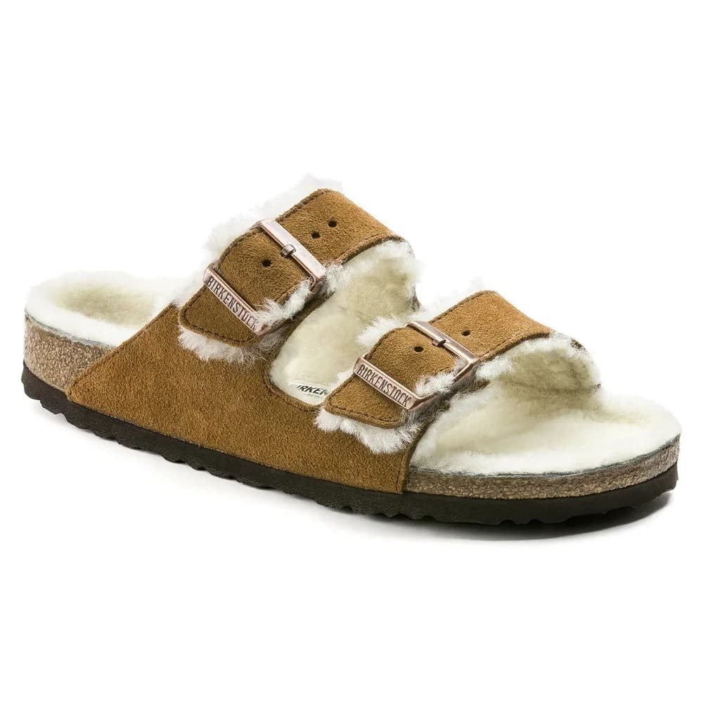 Arizona Shearling Suede Leather-Shearling New Navy