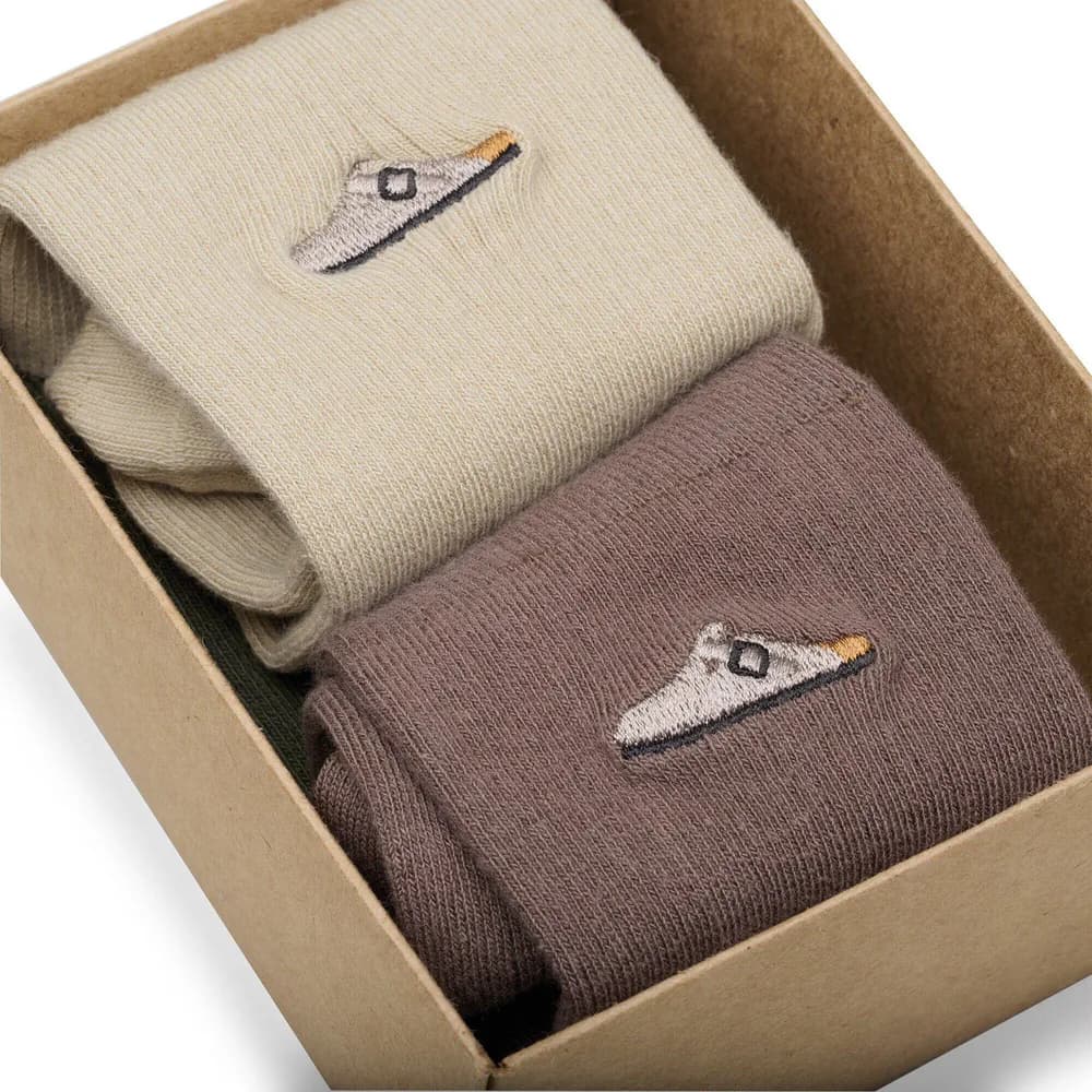 Set Cotton Ribbed Socks Cotton/Polyamid/Elastane