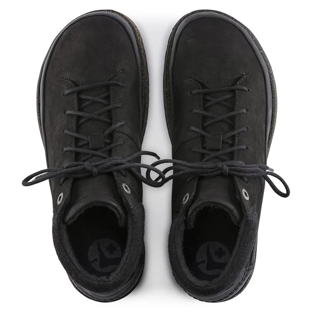 Honnef High Nubuck Leather Black