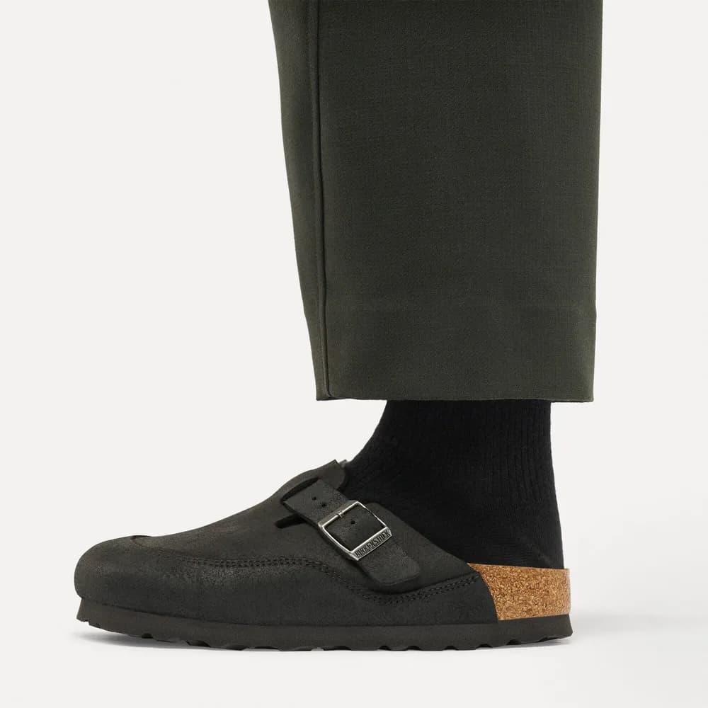 Boston Nova Oiled Leather Black