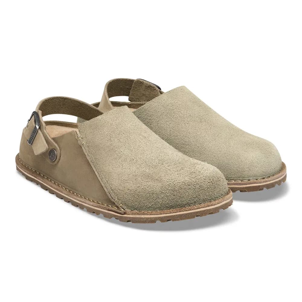 Lutry Premium Shearling Nubuck Leather/Suede Taupe