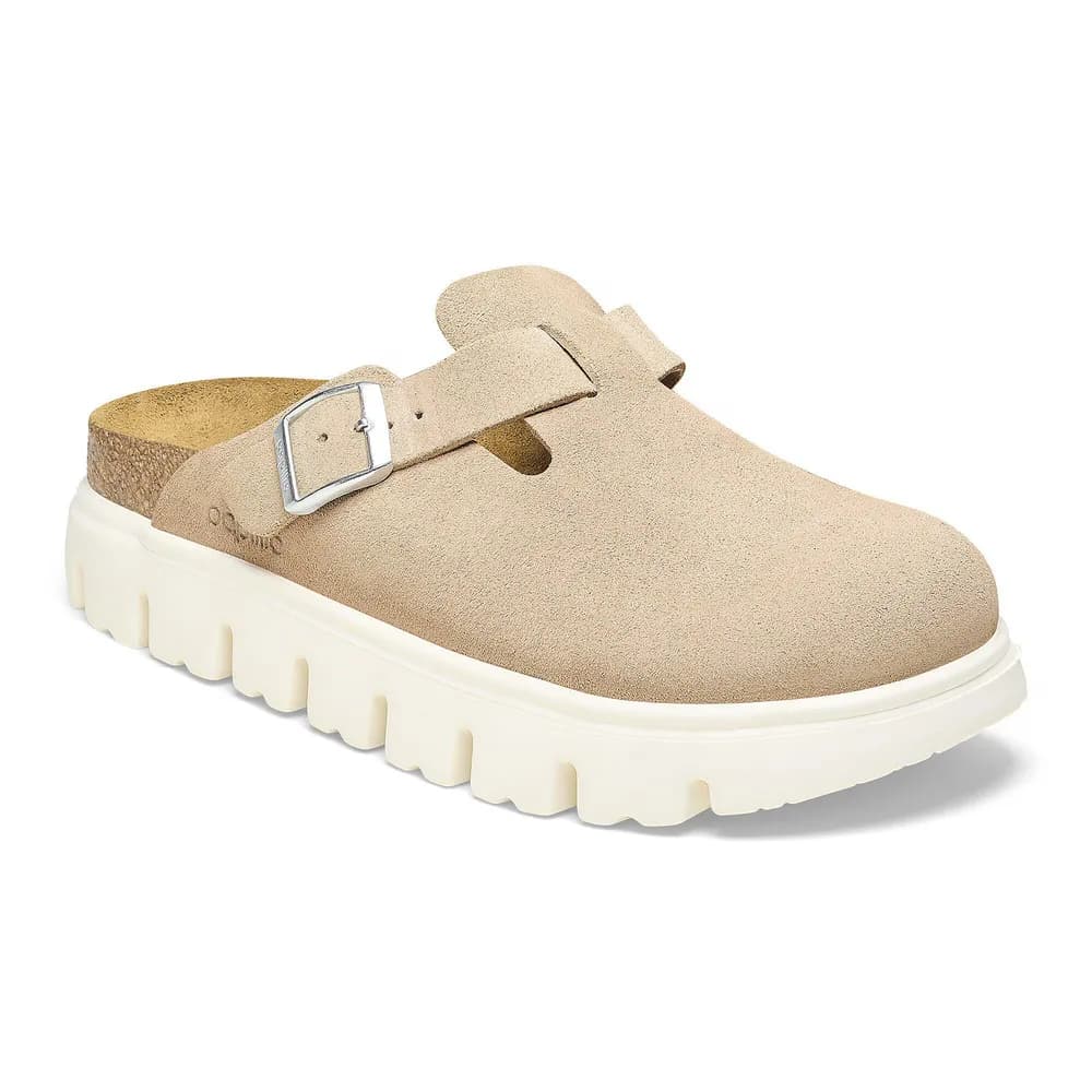 Boston Chunky Suede Leather Berry Crush
