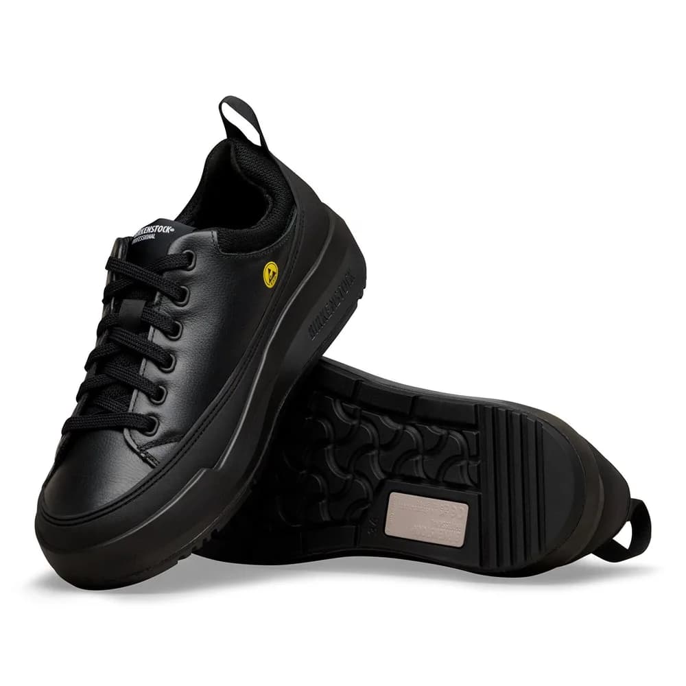 Melbourne PRO Natural Coated Leather Jet Black