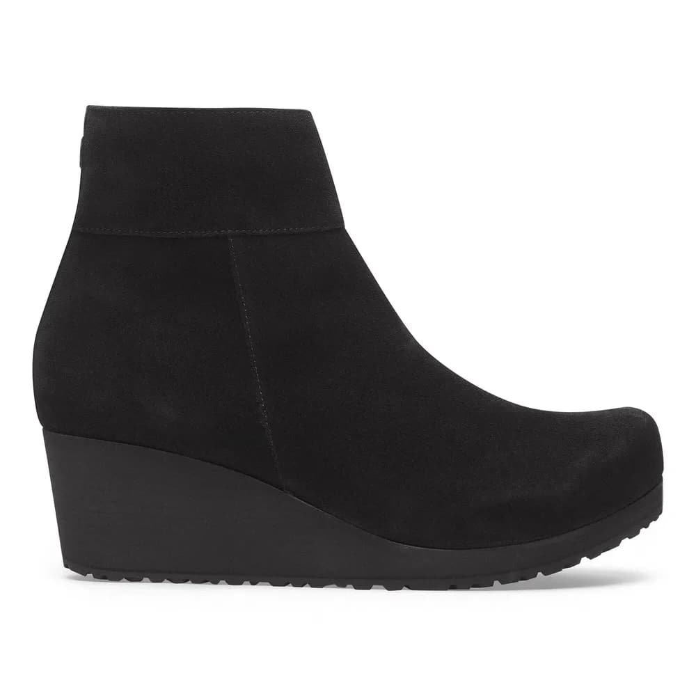 Ebba Suede Leather Black/Black