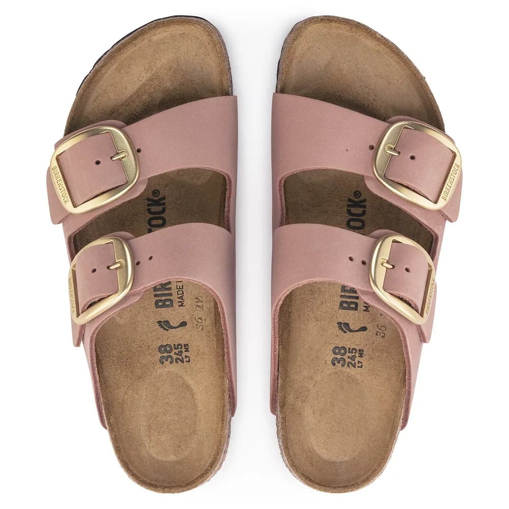 Arizona Big Buckle Nubuck Leather Old Rose