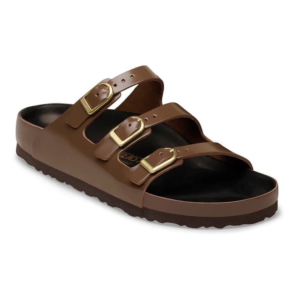 Florida Exquisite Natural Leather Patent High Shine Zinfandel