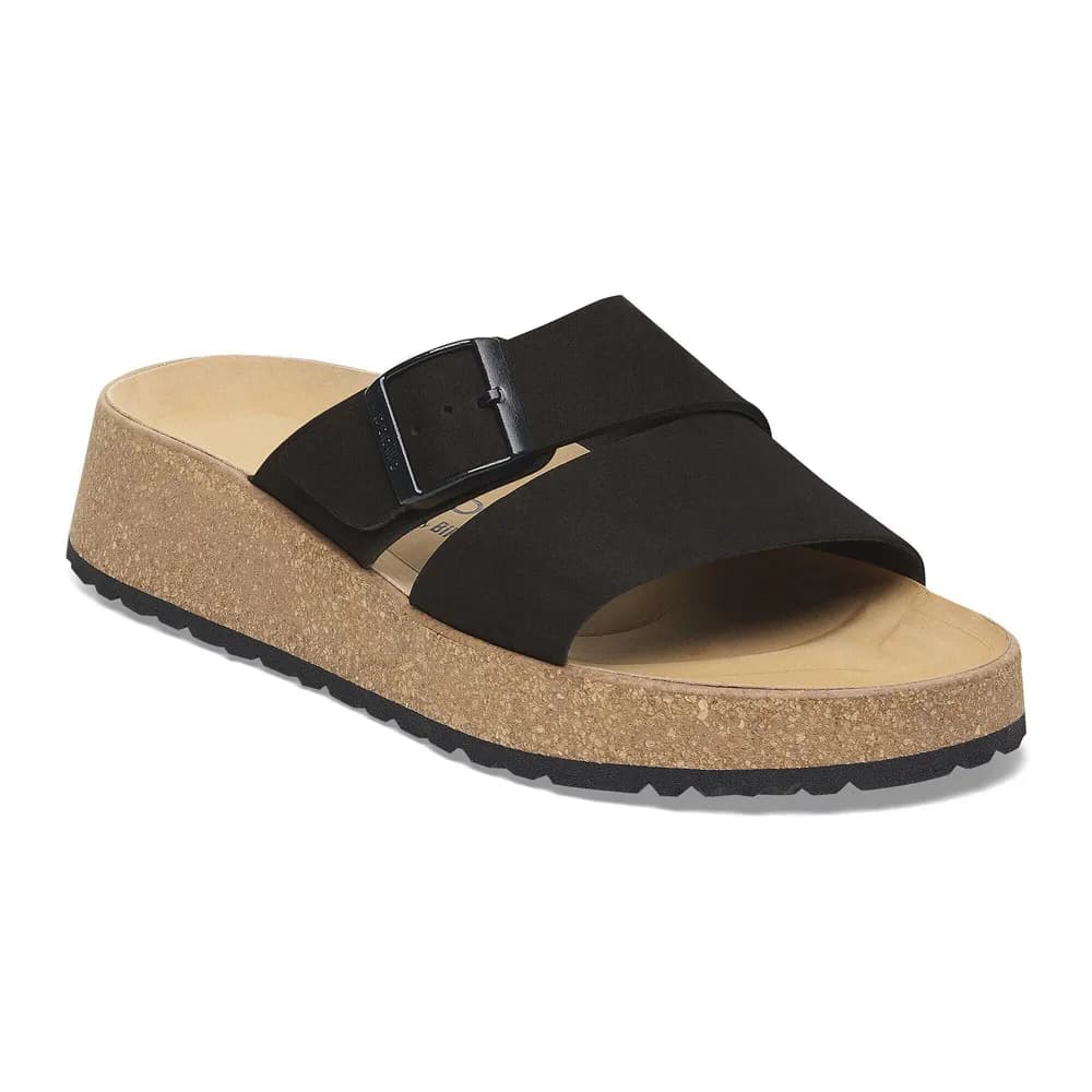Almina Nubuck Leather Pecan