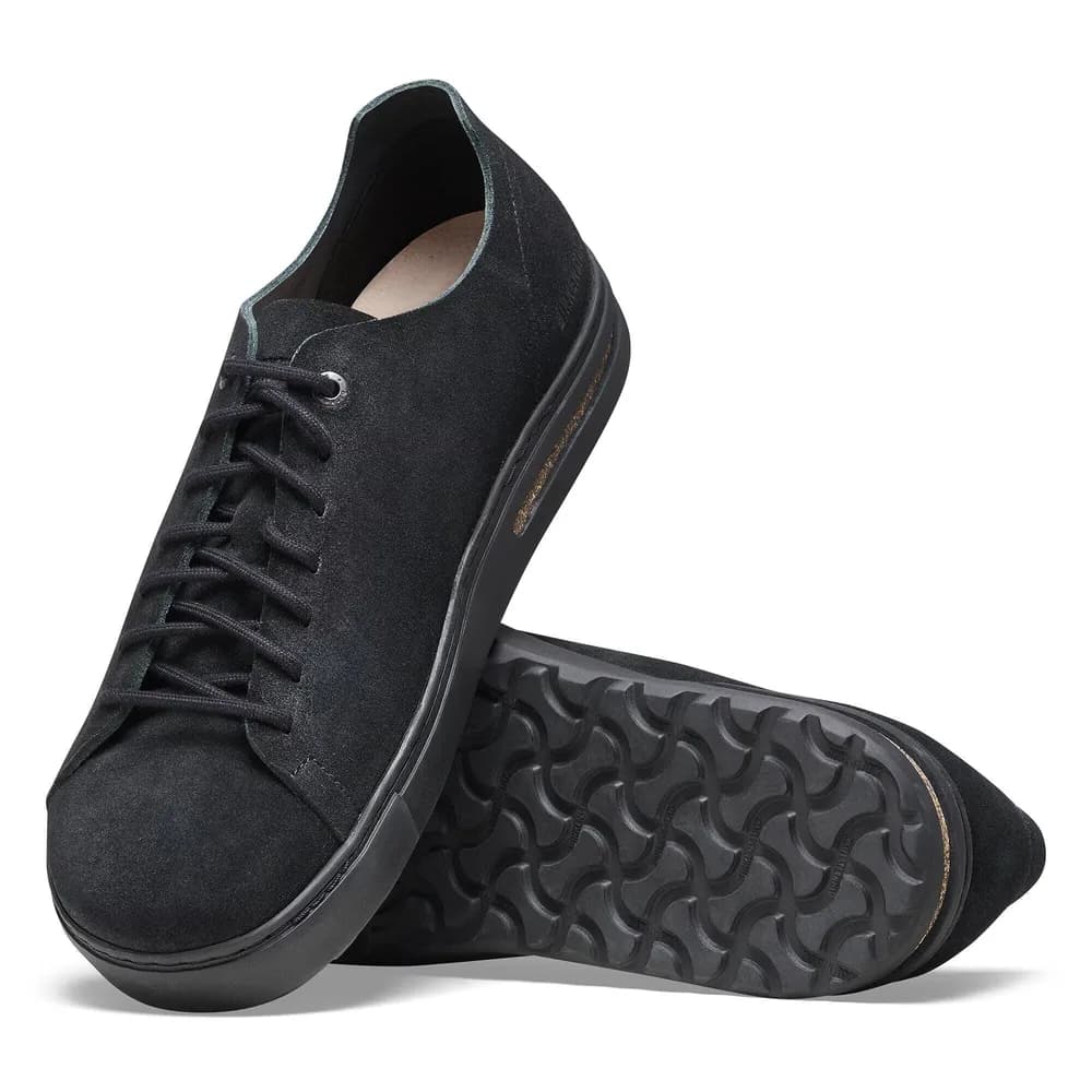Bend Low Decon Nubuck Leather Triple Black
