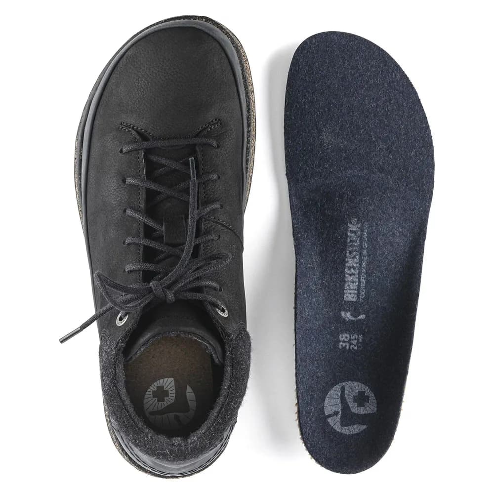 Honnef High Nubuck Leather Black