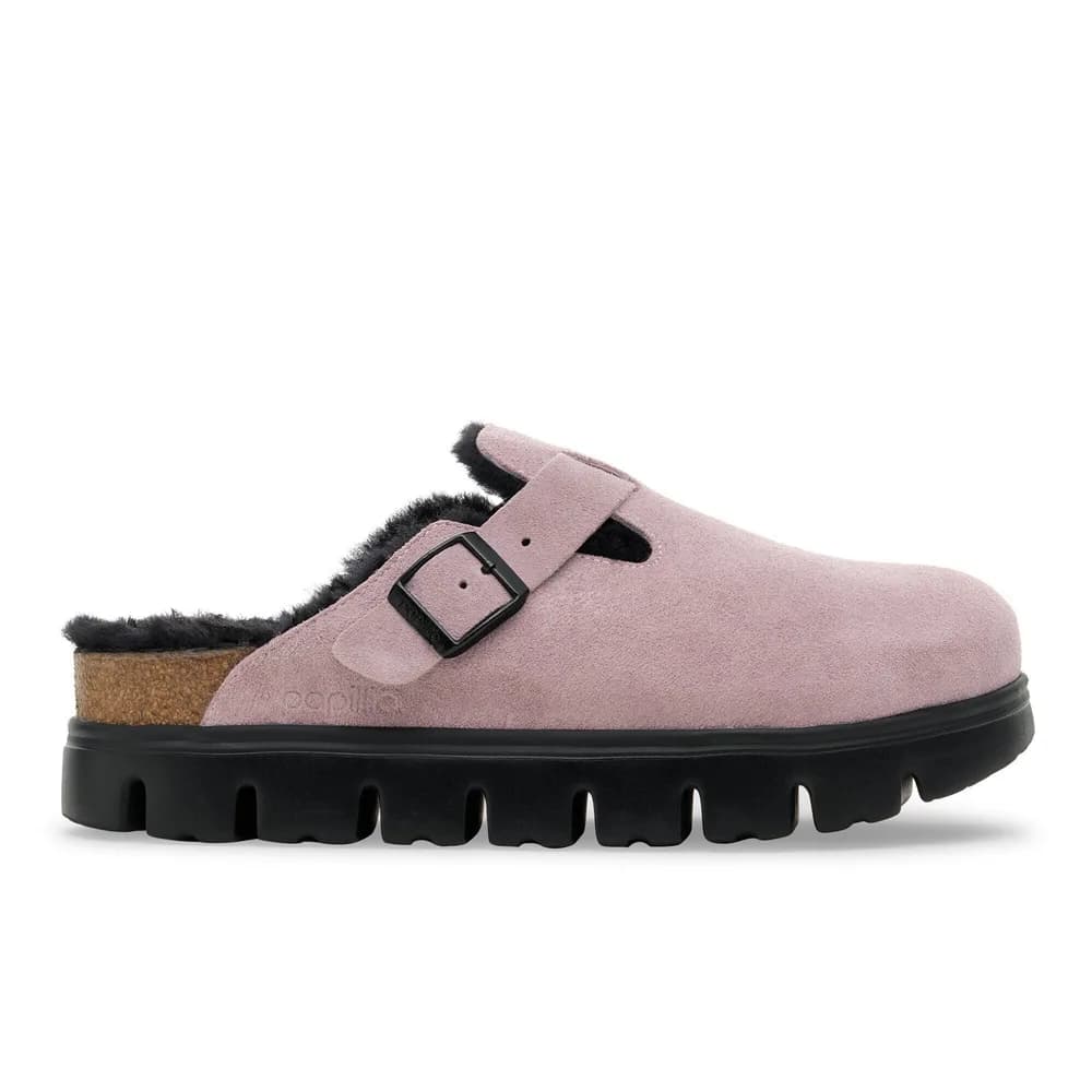 Boston Chunky Shearling Suede Leather