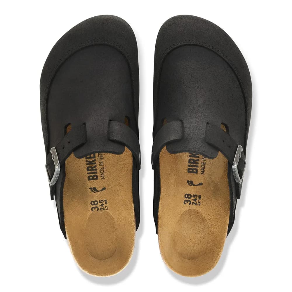 Boston Nova Oiled Leather Black