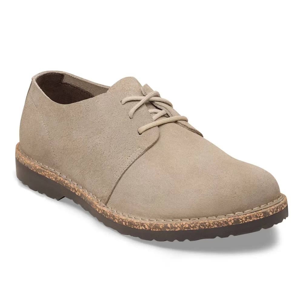 Uppsala Low Suede Leather Faded Khaki