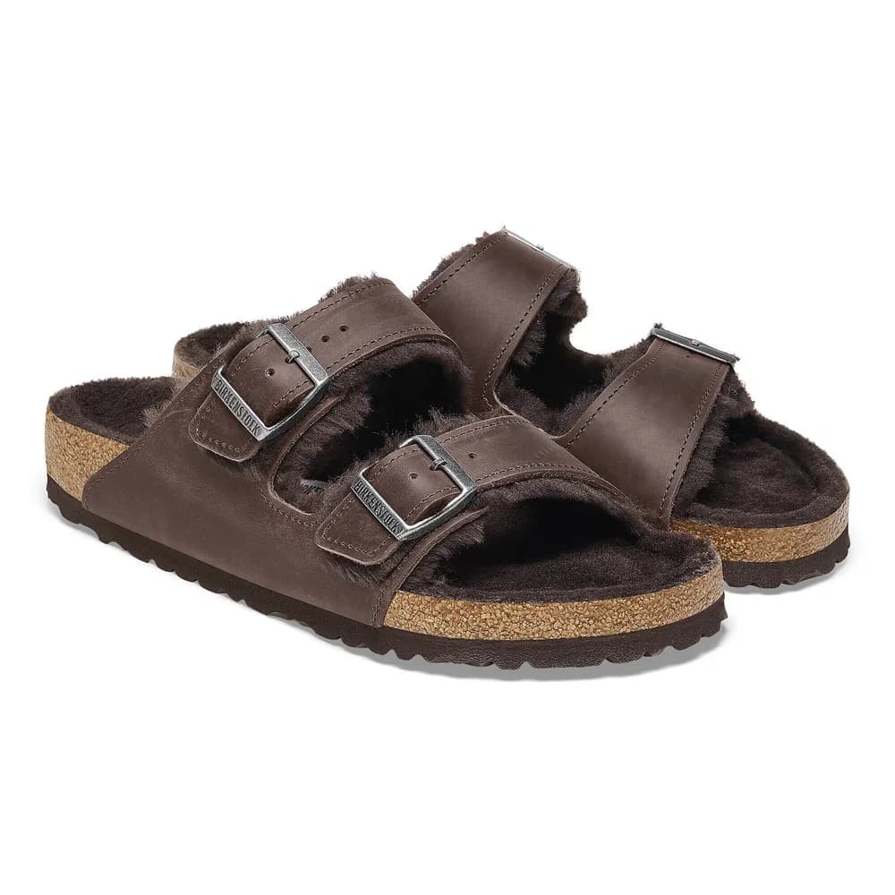 Arizona Shearling Oiled Leather Habana