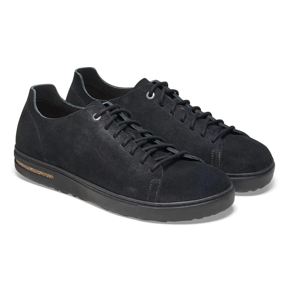 Bend Low Decon Nubuck Leather Triple Black