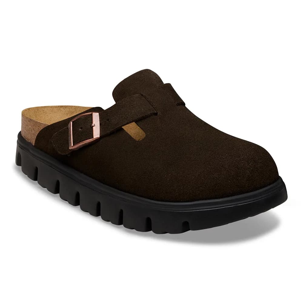 Boston Chunky Suede Leather Berry Crush