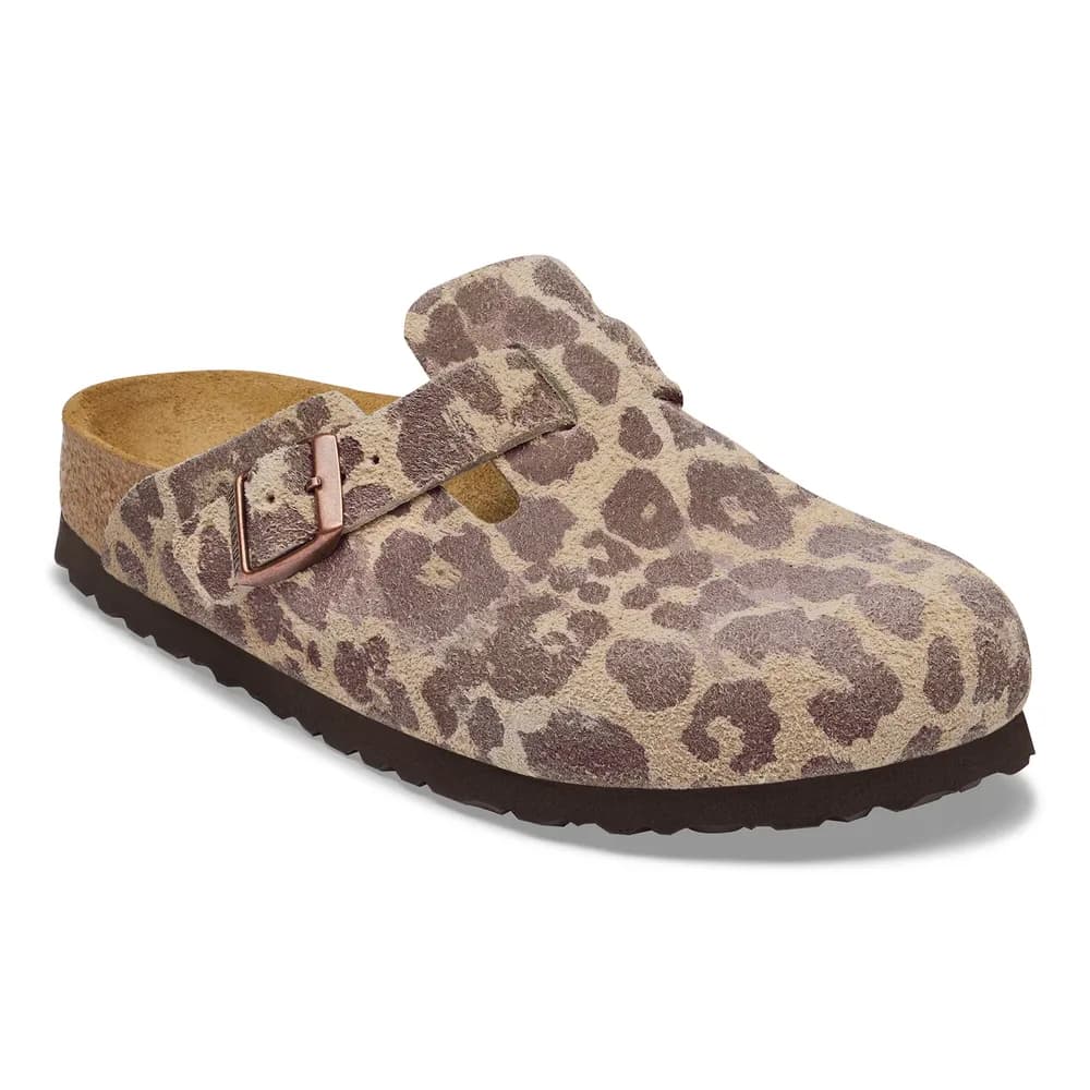 Boston Suede Leather Leo Sandcastle